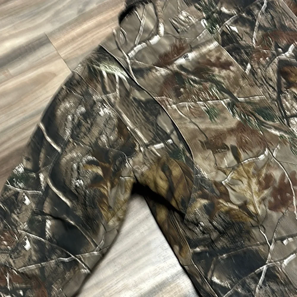 Levi Strauss Canvas Camo Jacket Mens M Mossy Oak Lined Signature Field Gear